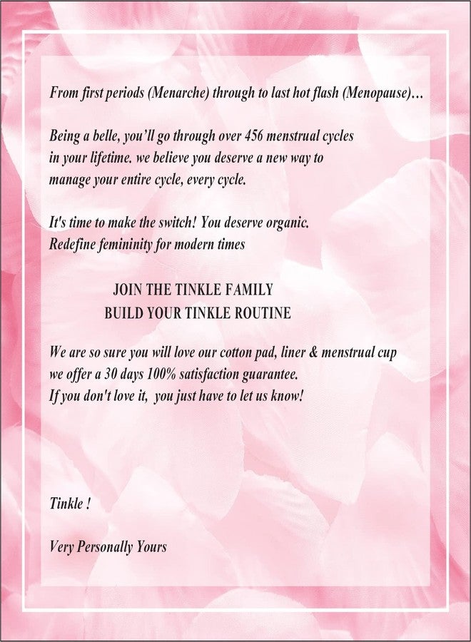 تنكل فوط تينكل الصحية فائقة الراحة للفتيات المراهقات | من 9 إلى 19 سنة | فوط رقيقة للغاية لا تسبب طفحًا جلديًا | طبقة علوية فائقة النعومة من القطن العضوي | الدورة الشهرية الأولى، جميع أنواع التدفق | صغير/عادي | عبوة من 30 فوطة - Image 3